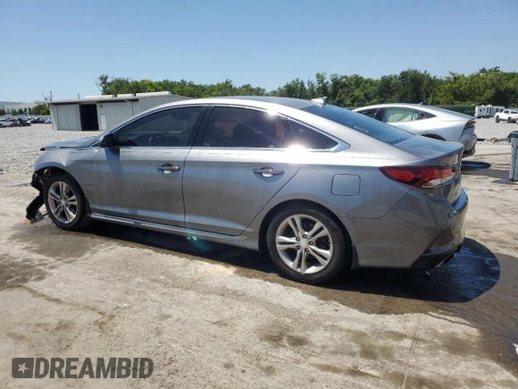 2018 Hyundai Sonata Limited with VIN 5NPE34AFXJH692361, listed as a Copart auction lot 52628605 with 56,220 mi miles and Salvage Title. Bid and sale history available at carsss.com. Image 2.