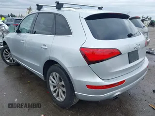 2013 Audi Q5 Premium Plus with VIN WA1LFAFPXDA057449, listed as a IAAI auction lot 41776269 with 105,145 mi miles. Bid and sale history available at carsss.com. Image 3.