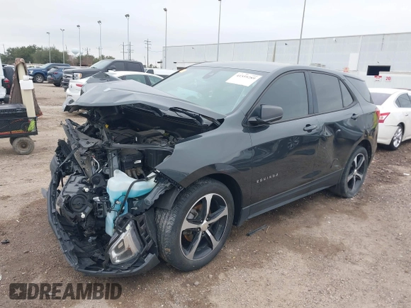 2020 Chevrolet Equinox LS with VIN 3GNAXHEV7LS614583, listed as a IAAI auction lot 41559289 with 75,596 mi miles. Bid and sale history available at carsss.com. Image 20.