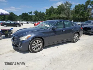 2011 Infiniti M37 with VIN JN1BY1AP8BM326422, listed as a Copart auction lot 54118515 with 111,592 mi miles and Salvage Title. Bid and sale history available at carsss.com. Image 1.