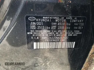 2022 Hyundai Sonata Hybrid Blue with VIN KMHL24JJ0NA037620, listed as a Copart auction lot 49691165 with 34,072 mi miles and Salvage Title. Bid and sale history available at carsss.com. Image 13.