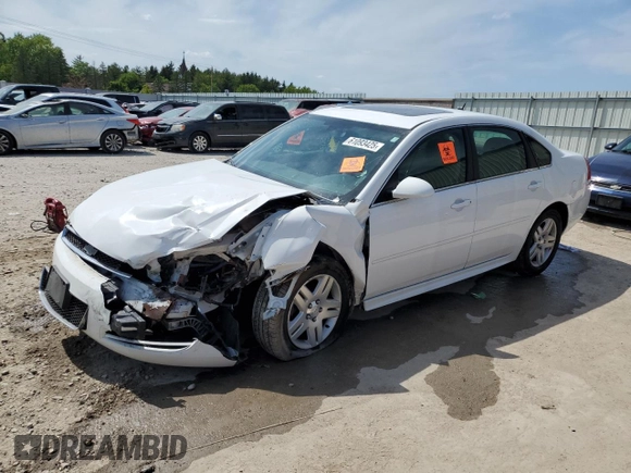 2014 Chevrolet Impala LT with VIN 2G1WB5E31E1146965, listed as a Copart auction lot 61093425 with 119,289 mi miles and Non repairable. Bid and sale history available at DreamBid. Image 1.