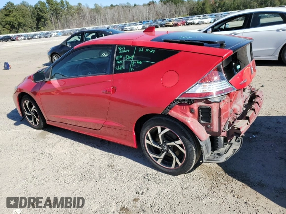 2016 Honda CR-Z LX with VIN JHMZF1D42GS000359, listed as a Copart auction lot 74703483 with 56,331 mi miles and . Bid and sale history available at carsss.com. Image 2.