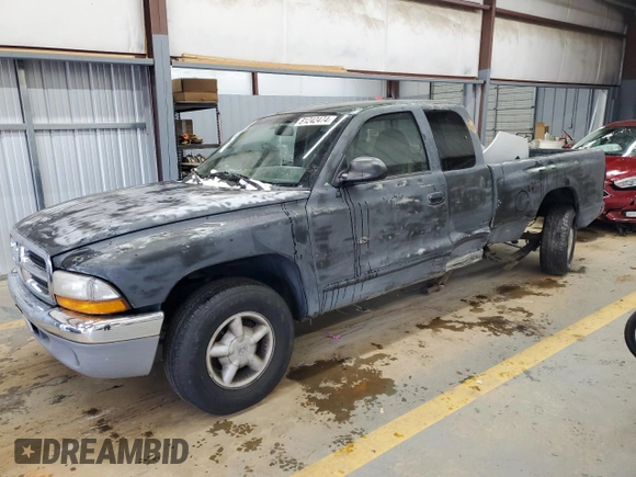 1997 Dodge Dakota with VIN 1B7GL23X6VS120925, listed as a Copart auction lot 81242474 with 190,295 mi miles and Salvage Title. Bid and sale history available at carsss.com. Image 1.