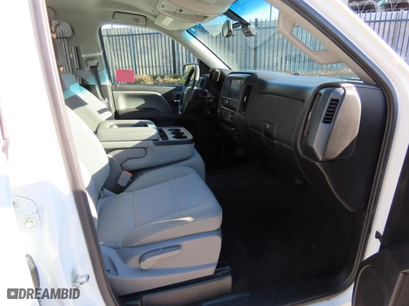 2018 Chevrolet Silverado 1500 Custom with VIN 1GCRCPECXJZ381377, listed as a Copart auction lot 50222475 with 64,834 mi miles and Salvage Title. Bid and sale history available at carsss.com. Image 5.