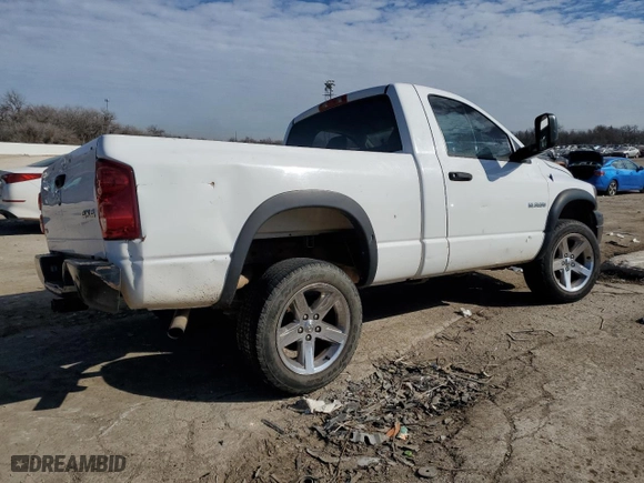 2008 Dodge Ram 1500 ST with VIN 1D7HU16N58J234565, listed as a Copart auction lot 45947915 with 294,983 mi miles and Salvage Title. Bid and sale history available at carsss.com. Image 3.