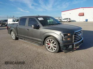 2017 Ford F-150 XL with VIN 1FTEW1EF9HKD52856, listed as a IAAI auction lot 41773259 with 129,144 mi miles. Bid and sale history available at carsss.com. Image 1.
