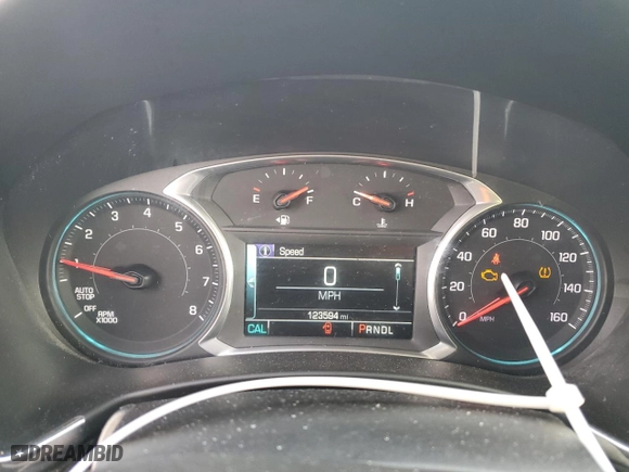2018 Chevrolet Equinox Premier with VIN 2GNAXVEV8J6308325, listed as a Copart auction lot 47397425 with 123,594 mi miles and Salvage Title. Bid and sale history available at carsss.com. Image 9.