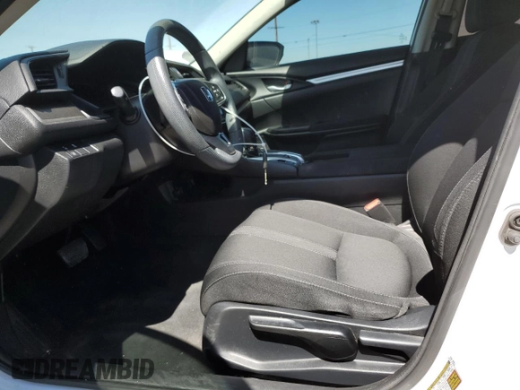 2019 Honda Civic Sedan LX with VIN 2HGFC2F63KH586380, listed as a Copart auction lot 50124585 with 41,997 mi miles and Salvage Title. Bid and sale history available at carsss.com. Image 7.