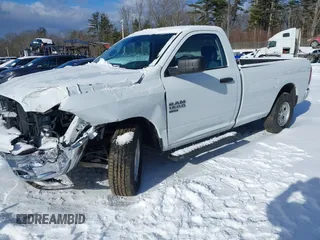 2022 Ram 1500 Tradesman with VIN 3C6JR6DG4NG412663, listed as a IAAI auction lot 41519632 with 16,286 mi miles and . Bid and sale history available at DreamBid. Image 2.