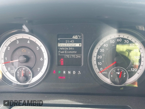 2015 Ram 1500 Tradesman with VIN 1C6RR7FG0FS747290, listed as a IAAI auction lot 41337350 with 176,175 mi miles and . Bid and sale history available at DreamBid. Image 7.