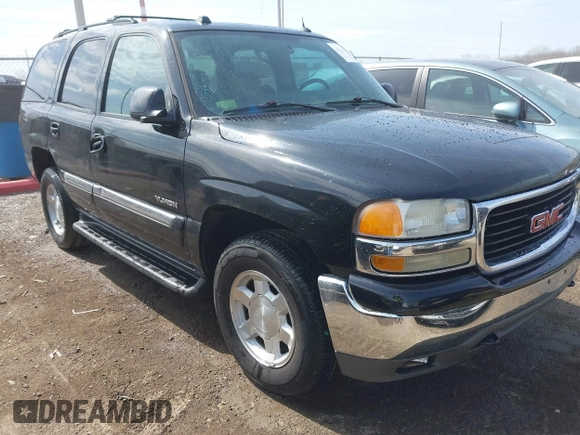 2005 GMC Yukon SLT with VIN 1GKEK13TX5R274020, listed as a IAAI auction lot 41889445 with 209,132 mi miles. Bid and sale history available at carsss.com. Image 1.