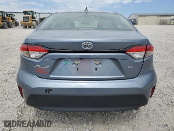 2023 Toyota Corolla LE with VIN 5YFB4MDE2PP077334, listed as a Copart auction lot 50368815 with 10,734 mi miles and Salvage Title. Bid and sale history available at carsss.com. Image 6.