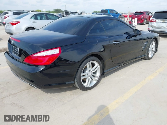 2013 Mercedes-Benz SL 550 with VIN WDDJK7DA6DF012964, listed as a IAAI auction lot 42012178 with 60,071 mi miles and . Bid and sale history available at DreamBid. Image 4.