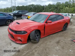 2019 Dodge Charger R/T with VIN 2C3CDXCT5KH575567, listed as a Copart auction lot 51057925 with 161,185 mi miles and Salvage Title. Bid and sale history available at DreamBid. Image 1.
