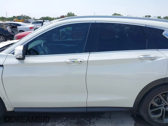2019 Infiniti QX50 Essential with VIN 3PCAJ5M14KF104397, listed as a IAAI auction lot 42041815 with 95,685 mi miles and . Bid and sale history available at DreamBid. Image 15.