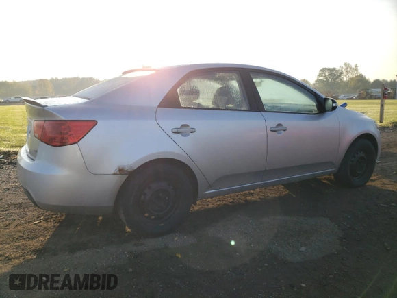 2010 Kia Forte EX with VIN KNAFU4A27A5812872, listed as a Copart auction lot 76876404 with 158,403 mi miles and Clean Title. Bid and sale history available at carsss.com. Image 3.
