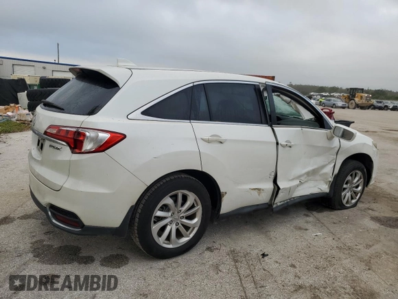 2017 Acura RDX with VIN 5J8TB3H31HL005159, listed as a Copart auction lot 76315184 with 63,582 mi miles and Salvage Title. Bid and sale history available at carsss.com. Image 3.