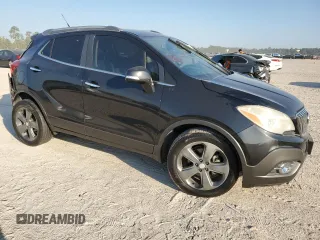 2014 Buick Encore Convenience with VIN KL4CJBSBXEB744506, listed as a Copart auction lot 75501304 with 107,959 mi miles and Salvage Title. Bid and sale history available at DreamBid. Image 4.