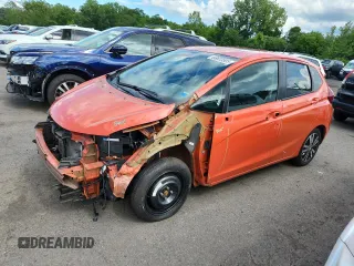 2018 Honda Fit EX with VIN 3HGGK5H85JM705733, listed as a Copart auction lot 63023505 with 41,092 mi miles and Salvage title. Bid and sale history available at DreamBid. Image 1.