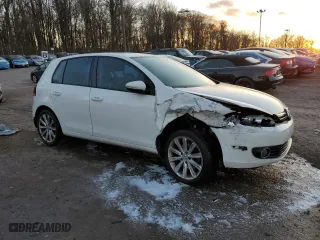 2013 Volkswagen Golf TDI w/Sunroof & Nav with VIN WVWNM7AJXDW134267, listed as a Copart auction lot 83562264 with 232,064 mi miles and Salvage Title. Bid and sale history available at carsss.com. Image 4.