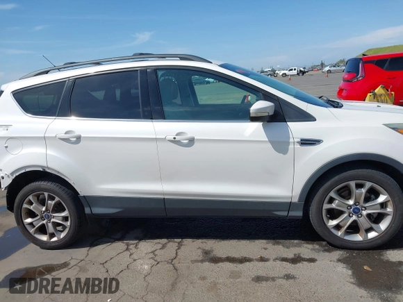 2013 Ford Escape SEL with VIN 1FMCU0HX9DUD78203, listed as a IAAI auction lot 42022707 with 91,709 mi miles. Bid and sale history available at carsss.com. Image 14.