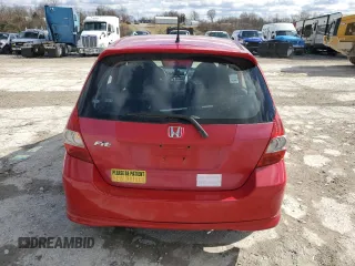 2008 Honda Fit Sport with VIN JHMGD38628S045663, listed as a Copart auction lot 48222545 with 148,236 mi miles and Salvage Title. Bid and sale history available at carsss.com. Image 6.