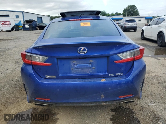 2015 Lexus RC 350 F Sport z VIN JTHHE5BC9F5005622, wystawiony jako Copart lot #55514135 z przebiegiem 84 164 mil mil oraz Szkoda całkowita • Salvage title. Historia ofert i sprzedaży dostępna na DreamBid. Obrazek 6.