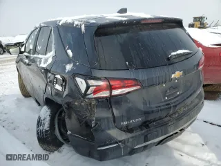 2022 Chevrolet Equinox LT with VIN 2GNAXUEV2N6144814, listed as a Copart auction lot 44556425 with 52,745 mi miles and Salvage Title. Bid and sale history available at carsss.com. Image 2.