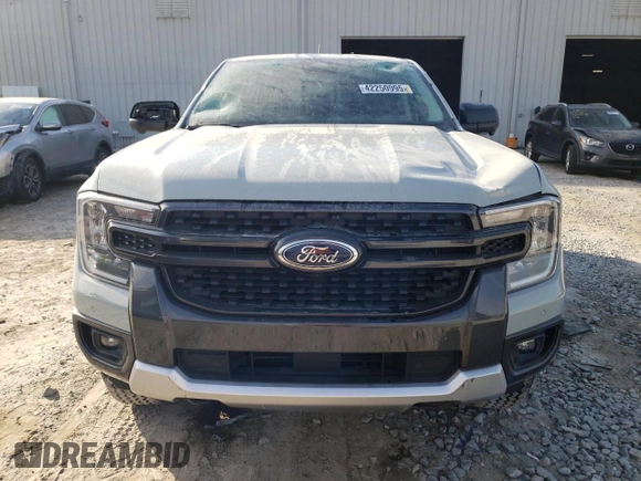 2024 Ford Ranger XLT with VIN 1FTER4HH0RLE09110, listed as a Copart auction lot 42250995 with 11,956 mi miles and Salvage Title. Bid and sale history available at carsss.com. Image 5.
