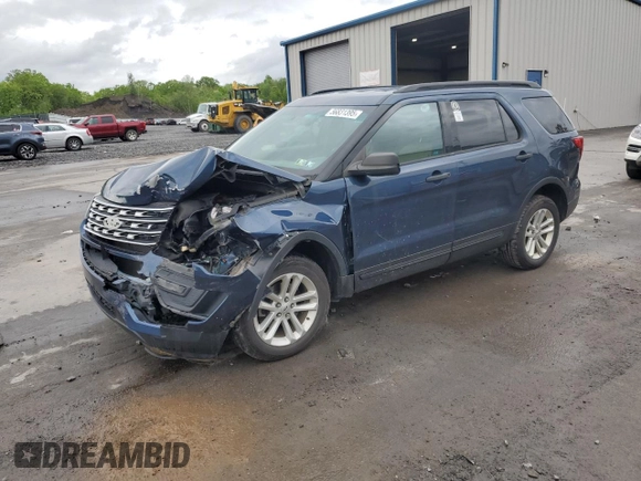 2017 Ford Explorer z VIN 1FM5K8B88HGA53643, wystawiony jako Copart lot #56831395 z przebiegiem 168 714 mil mil oraz Szkoda całkowita • Salvage title. Historia ofert i sprzedaży dostępna na DreamBid. Obrazek 1.