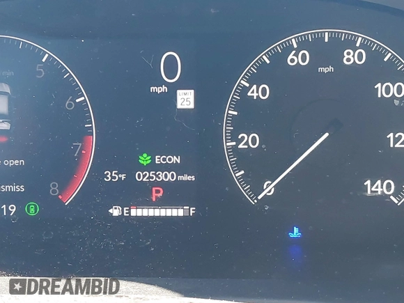2023 Honda HR-V LX with VIN 3CZRZ1H32PM724551, listed as a IAAI auction lot 41815617 with 25,300 mi miles and . Bid and sale history available at DreamBid. Image 15.
