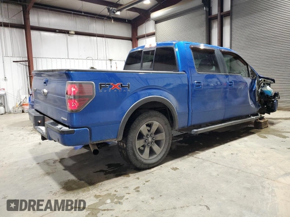 2011 Ford F-150 XL with VIN 1FTFW1EF2BFA22545, listed as a Copart auction lot 82434504 with 153,284 mi miles and Salvage title. Bid and sale history available at DreamBid. Image 3.