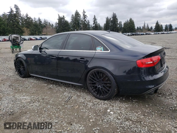2013 Audi S4 Prestige with VIN WAUKGAFL4DA141582, listed as a Copart auction lot 45417075 with 140,727 mi miles and Salvage Title. Bid and sale history available at carsss.com. Image 2.