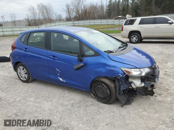 2016 Honda Fit LX with VIN JHMGK5H55GX002056, listed as a Copart auction lot 53785885 with 108,006 mi miles and Salvage Title. Bid and sale history available at carsss.com. Image 4.