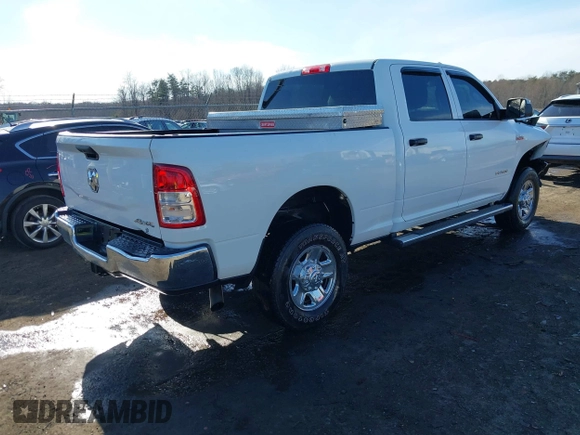 2022 Ram 2500 Tradesman with VIN 3C6UR5CJ5NG367849, listed as a IAAI auction lot 41680816 with 30,883 mi miles. Bid and sale history available at carsss.com. Image 4.