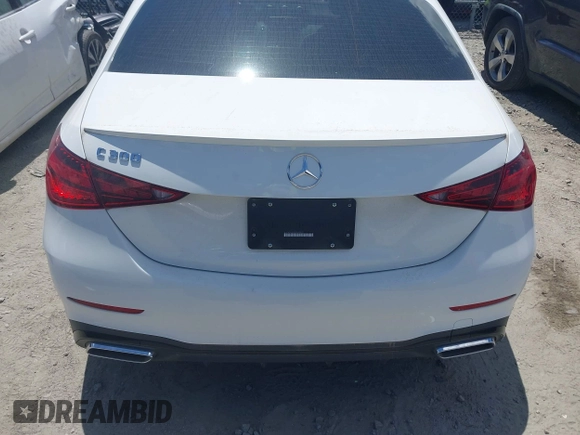 2023 Mercedes-Benz C 300 with VIN W1KAF4GB9PR090892, listed as a IAAI auction lot 42147894 with 48,792 mi miles and . Bid and sale history available at DreamBid. Image 16.