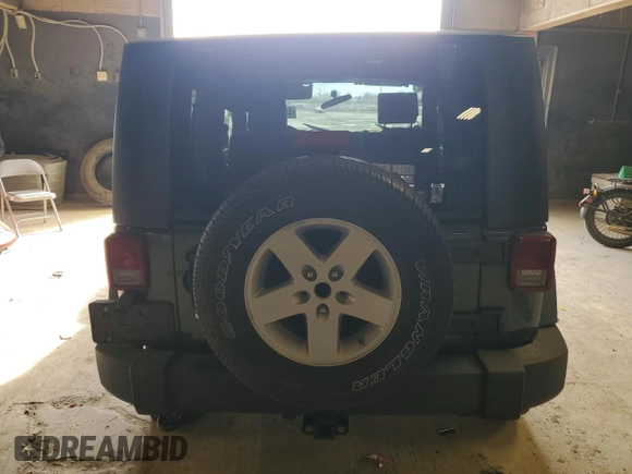 2009 Jeep Wrangler X with VIN 1J4FA24159L708224, listed as a Copart auction lot 44592475 with 82,016 mi miles and Clean Title. Bid and sale history available at DreamBid. Image 6.
