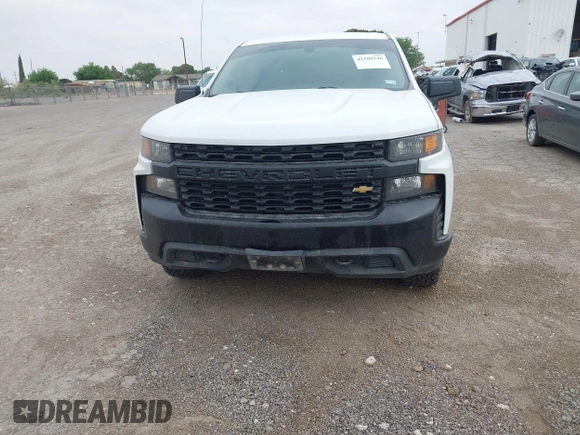 2020 Chevrolet Silverado 1500 Work Truck with VIN 1GCRYAEF5LZ167912, listed as a IAAI auction lot 42109246 with 156,588 mi miles and . Bid and sale history available at DreamBid. Image 12.