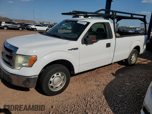 2014 Ford F-150 XL with VIN 1FTNF1CFXEKD64268, listed as a Copart auction lot 59562625 with 299,627 mi miles and Clean title. Bid and sale history available at DreamBid. Image 1.
