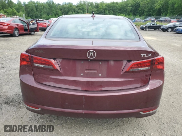 2015 Acura TLX Technology with VIN 19UUB1F59FA010664, listed as a Copart auction lot 57842025 with 136,657 mi miles and Salvage title. Bid and sale history available at DreamBid. Image 6.