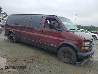 2001 Chevrolet Express z VIN 1GAHG39R511219607, wystawiony jako Copart lot #57126675 z przebiegiem 228 975 mil mil oraz Szkoda całkowita • Salvage title. Historia ofert i sprzedaży dostępna na DreamBid. Obrazek 4.