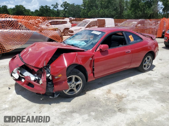1997 Toyota Celica with VIN JT2DB02T3V0070322, listed as a Copart auction lot 58725125 with 142,363 mi miles and Salvage title. Bid and sale history available at DreamBid. Image 1.
