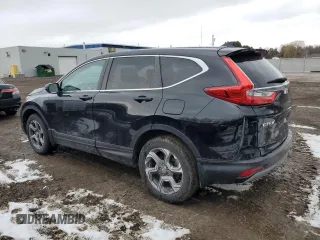 2019 Honda CR-V EX with VIN 2HKRW2H5XKH127779, listed as a Copart auction lot 46896015 with 135,146 mi miles and Clean Title. Bid and sale history available at DreamBid. Image 2.