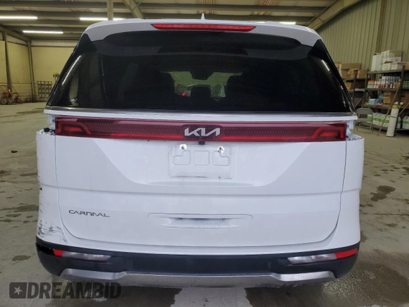 2023 Kia Carnival SX with VIN KNDNE5H37P6231312, listed as a Copart auction lot 44329745 with 55,492 mi miles and Salvage Title. Bid and sale history available at carsss.com. Image 6.