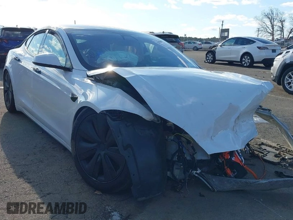 2022 Tesla Model S with VIN 5YJSA1E51NF491493, listed as a IAAI auction lot 41570494 with Not Provided miles and . Bid and sale history available at DreamBid. Image 1.