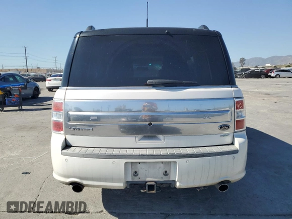 2013 Ford Flex Limited with VIN 2FMHK6DT8DBD32370, listed as a Copart auction lot 47127625 with 184,577 mi miles and Clean Title. Bid and sale history available at carsss.com. Image 6.