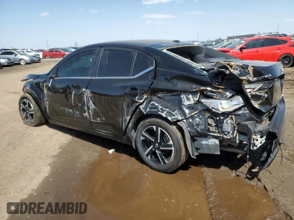 2024 Nissan Sentra SV with VIN 3N1AB8CV8RY217581, listed as a Copart auction lot 52254305 with 13,590 mi miles and Clean Title. Bid and sale history available at DreamBid. Image 2.