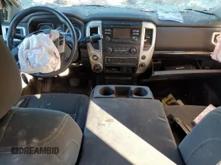 2017 Nissan Titan S with VIN 1N6AA1EJ4HN568708, listed as a Copart auction lot 79507594 with Not Provided miles and Salvage Title. Bid and sale history available at carsss.com. Image 8.