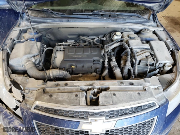 2013 Chevrolet Cruze 1LT with VIN 1G1PC5SBXD7233388, listed as a Copart auction lot 48395005 with 193,088 mi miles and Salvage Title. Bid and sale history available at carsss.com. Image 13.